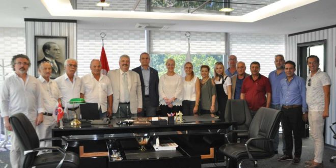 İYİ Parti yönetimi GTSO’yu ziyaret etti